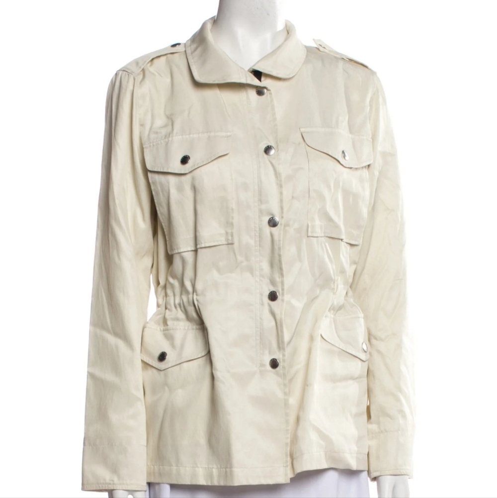 Rag & Bone Cream Utility Jacket